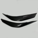 Реснички накладки на фары Солярис рестайл Hyundai Solaris I 2014-2017